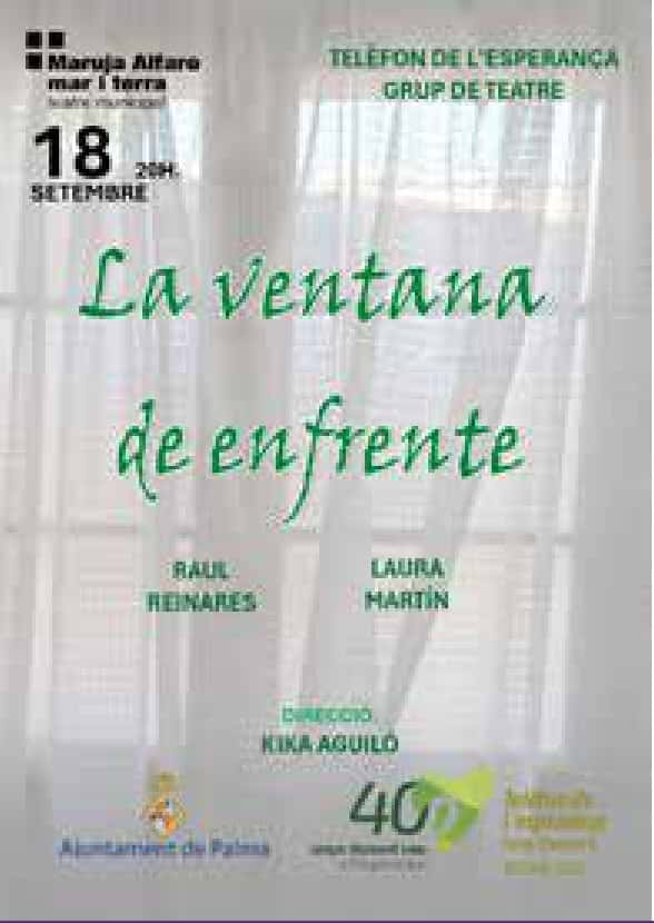 La ventana de enfrente — Telèfon de l'Esperança | Burball 2026