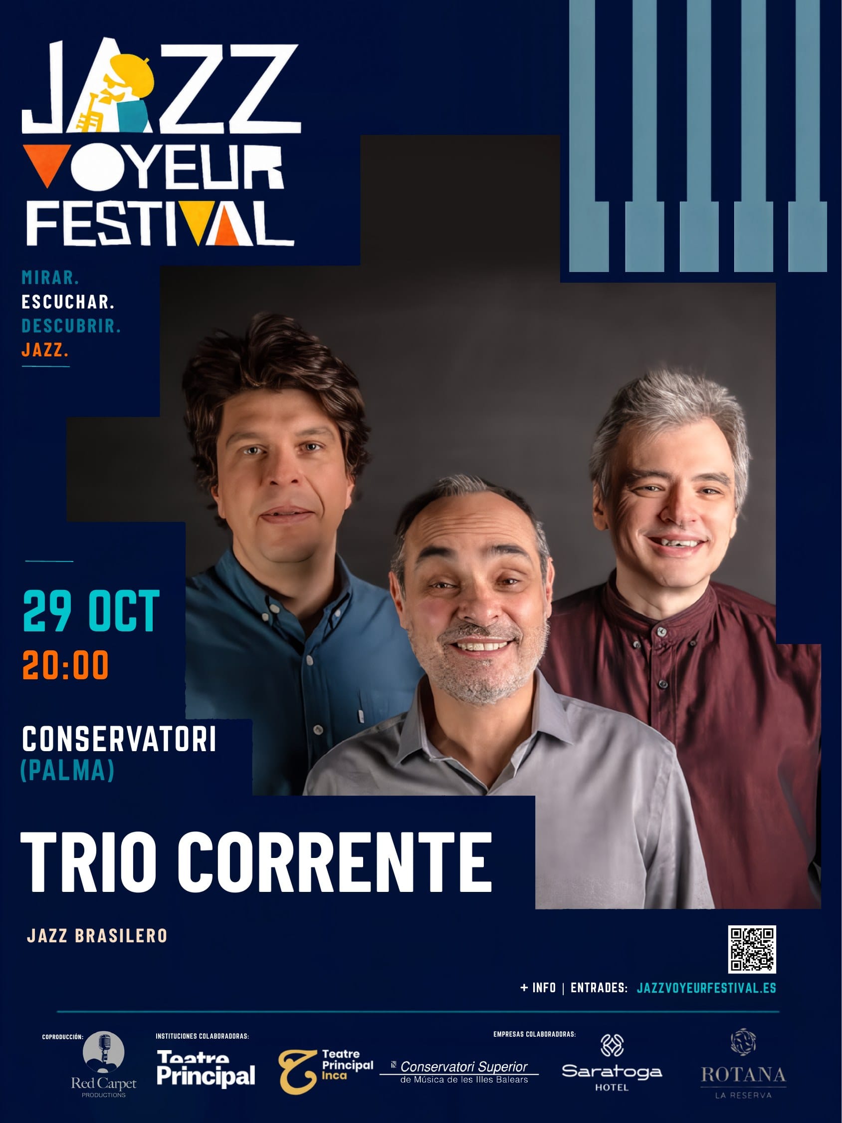 Trio Corrente en el Jazz Voyeur Festival 2026