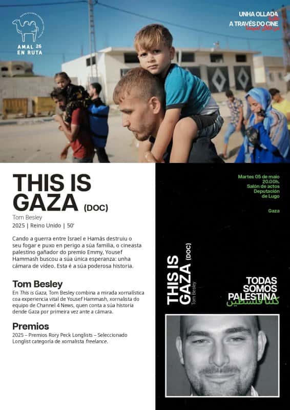 Proyección del documental 'This is Gaza'