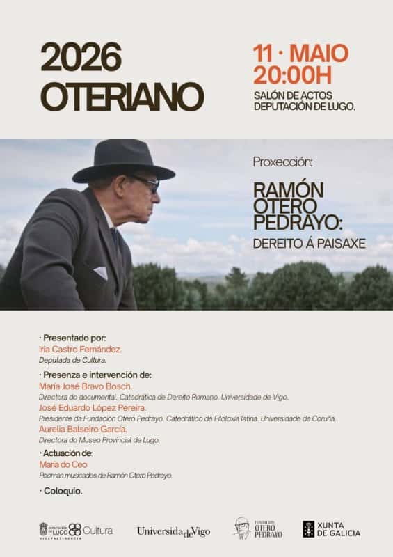 Proxección do documental Ramón Otero Pedrayo: Dereito á Paisaxe