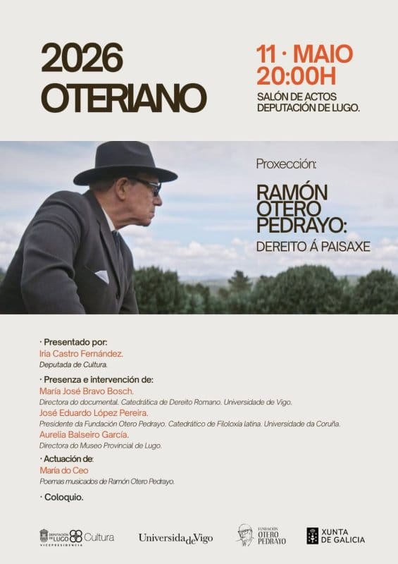 Proxecci贸n do documental Ram贸n Otero Pedrayo: Dereito 谩 Paisaxe