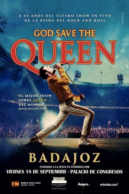 God Save The Queen - Gira Europea 2026
