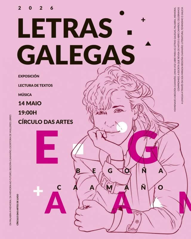 Letras Galegas 2026 - Begoña Caamaño