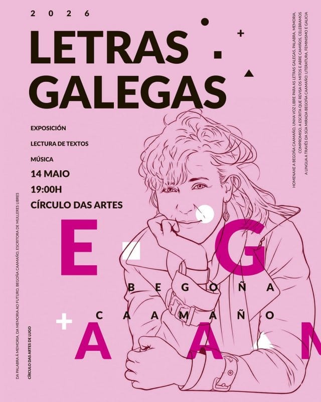 Letras Galegas 2026 - Begoña Caamaño