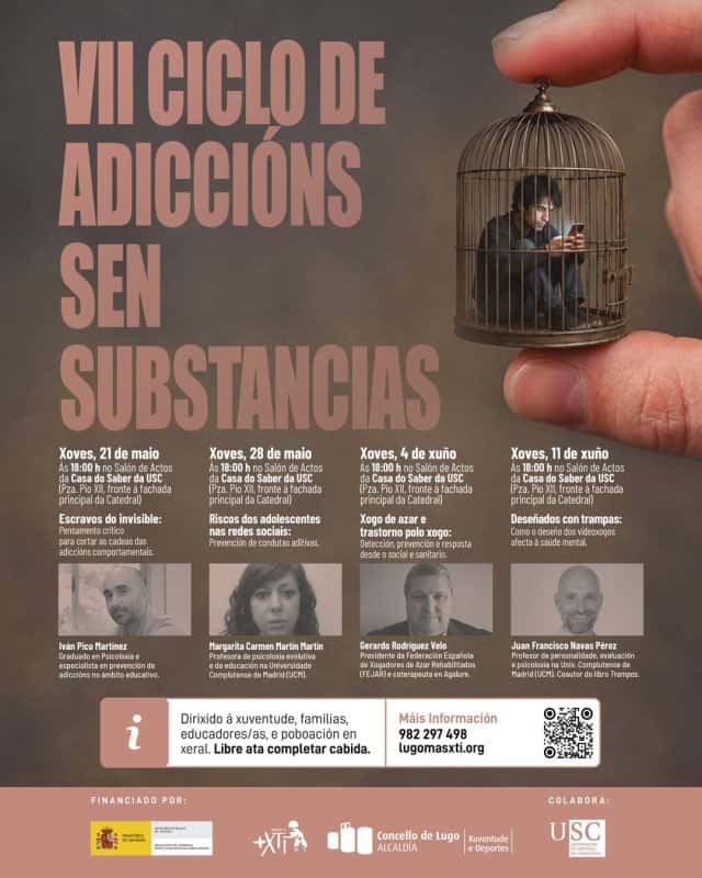VII Ciclo de Adiccións sen Substancias - Sesión: Escravos do invisible