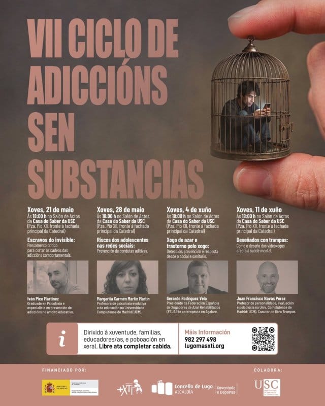 VII Ciclo de Adicci贸ns sen Substancias - Sesi贸n: Escravos do invisible