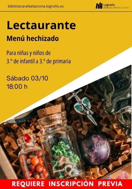 Lectaurante: Menú hechizado