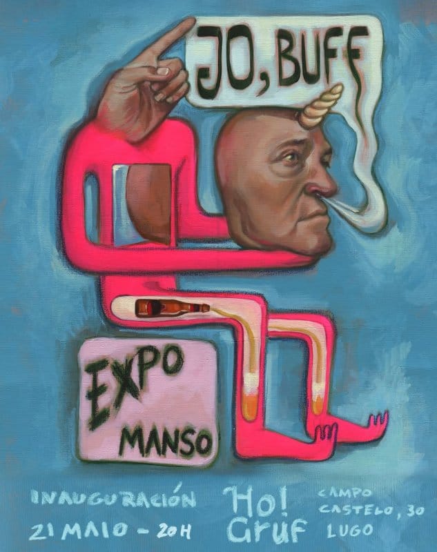 Inauguración de la exposición 'Jo, Buff' de Fran Manso