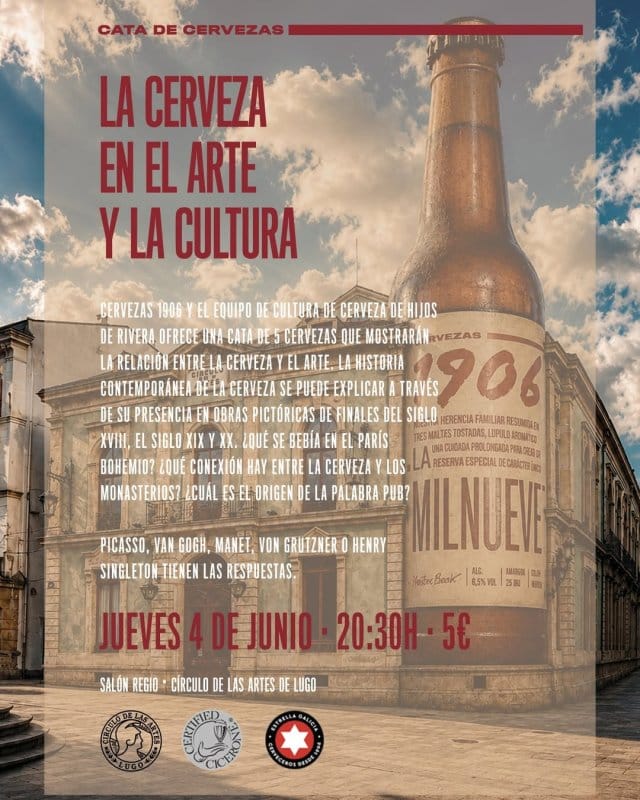 Cata de cervexas: A cervexa na arte e na cultura