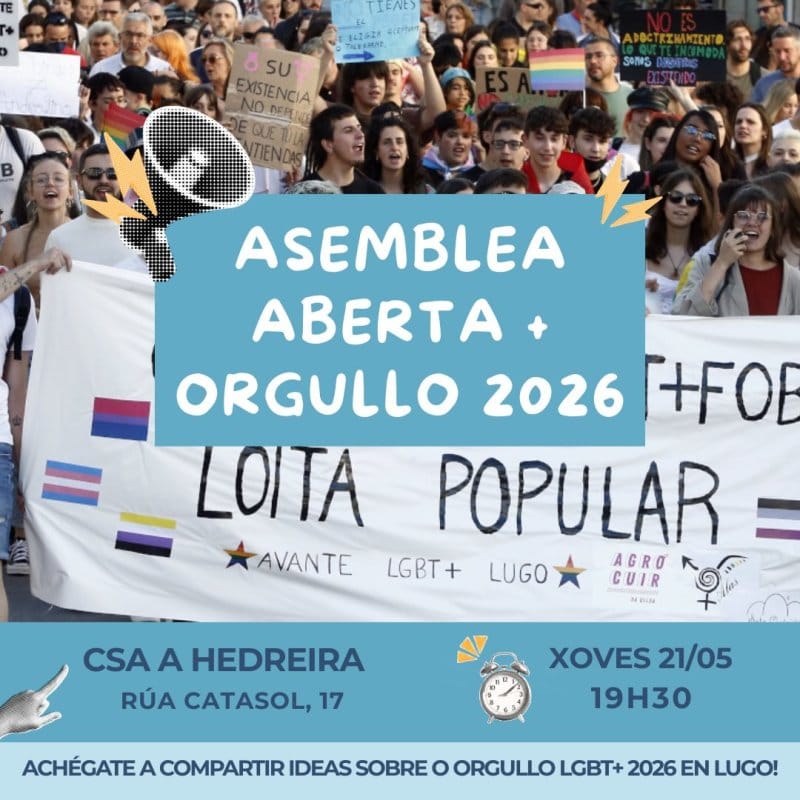 Asamblea Aberta: Orgullo 2026