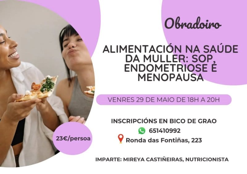 Obradoiro: Alimentación na Saúde da Muller