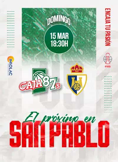 Insolac Caja 87 Baloncesto vs Clínica Ponferrada SDP