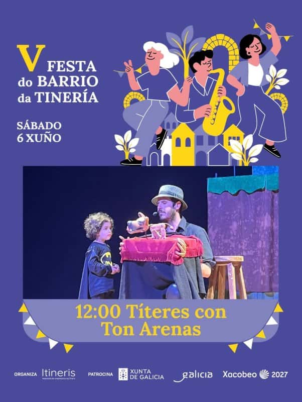 Títeres con Ton Arenas | V Festa do Barrio da Tinería