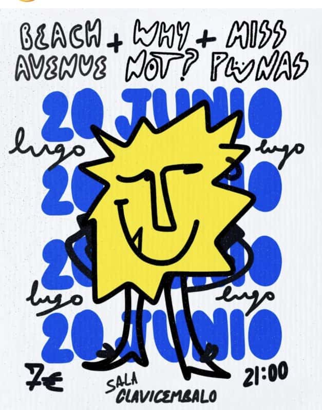 Concierto de Beach Avenue, Why Not? y Miss Plumas