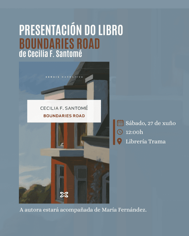 Presentación de 'Boundaries Road' de Cecilia F. Santomé