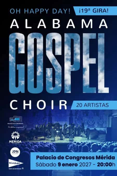 Alabama Gospel Choir. Oh Happy Day! 19ª gira