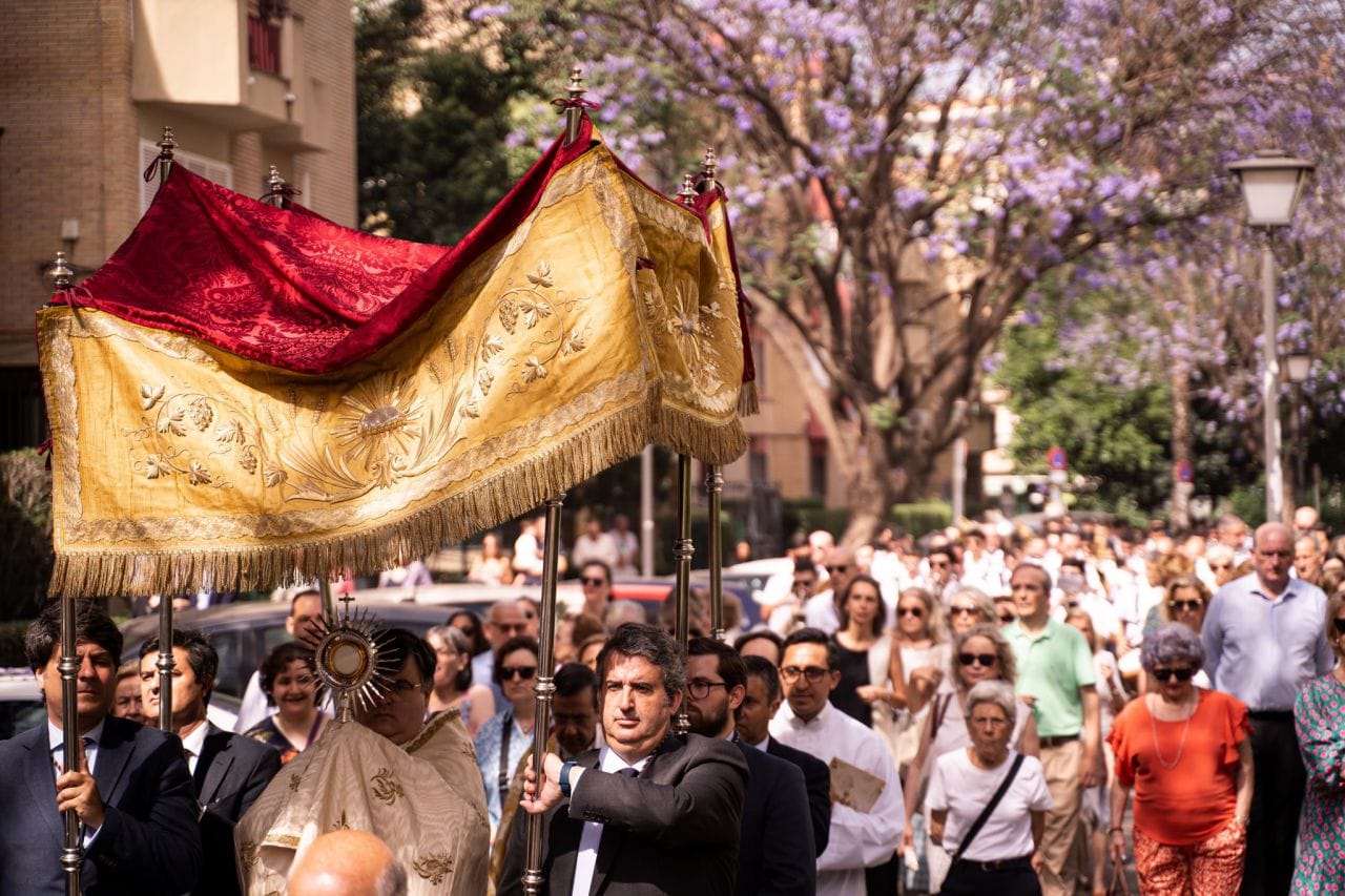 Procesión Eucarística en La Paz