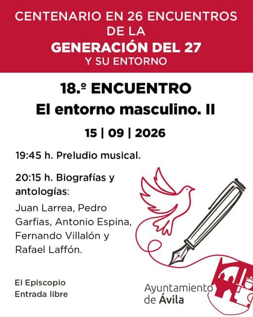 Homenaje a la Generación del 27 y su entorno - 18º Encuentro
