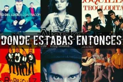 Concierto de versiones pop: Donde estabas entonces