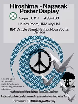 Hiroshima-Nagasaki Poster Display