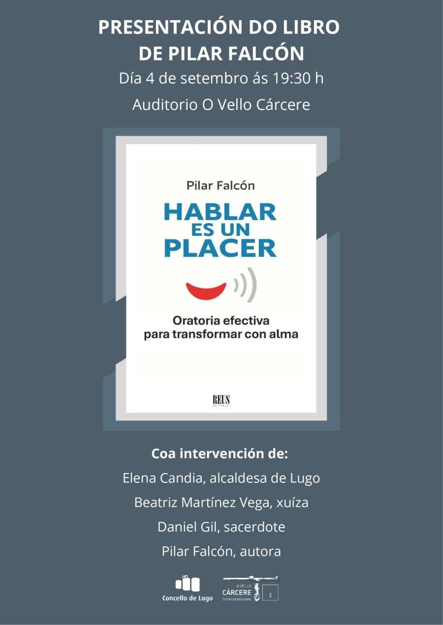 Presentación libro 'Hablar es un placer'