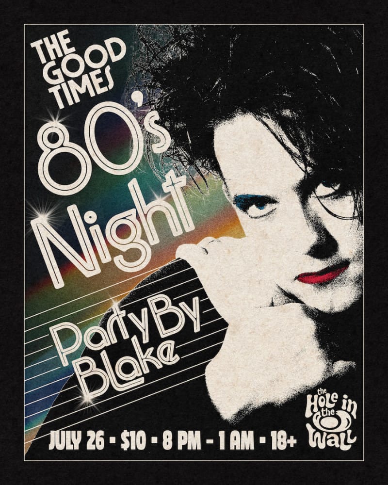 The Good Times 80s Night