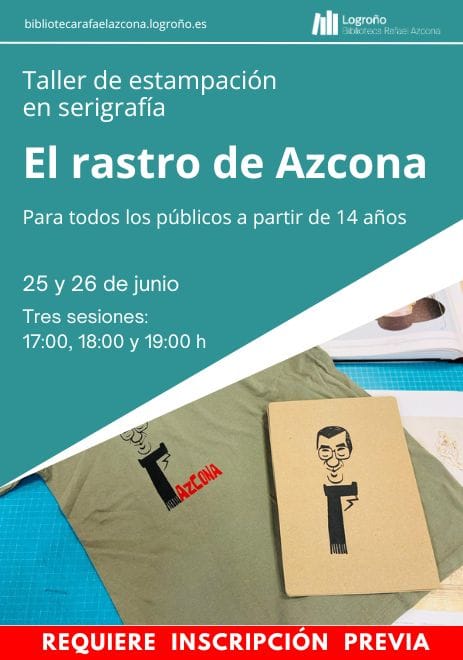 Taller de estampación El rastro de Azcona