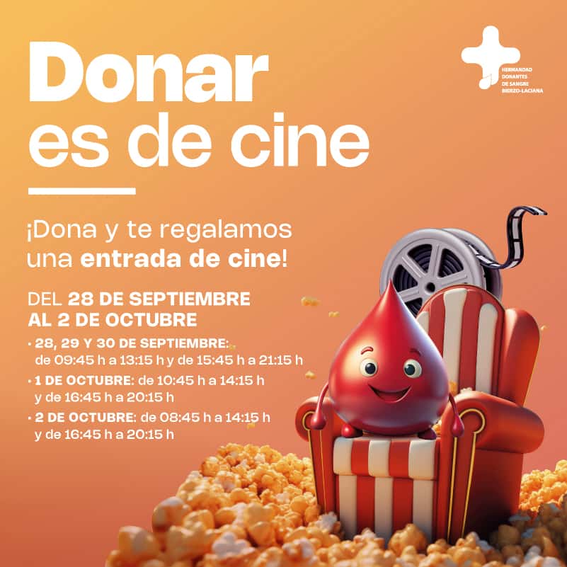 Donar es de cine