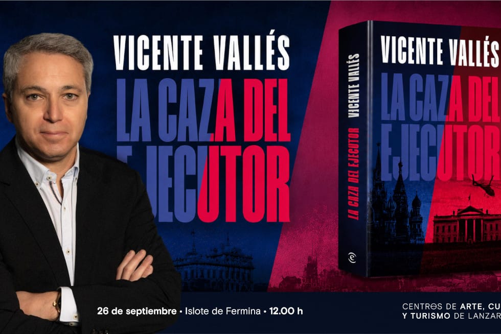 Presentación de la novela 'La caza del ejecutor' de Vicente Vallés