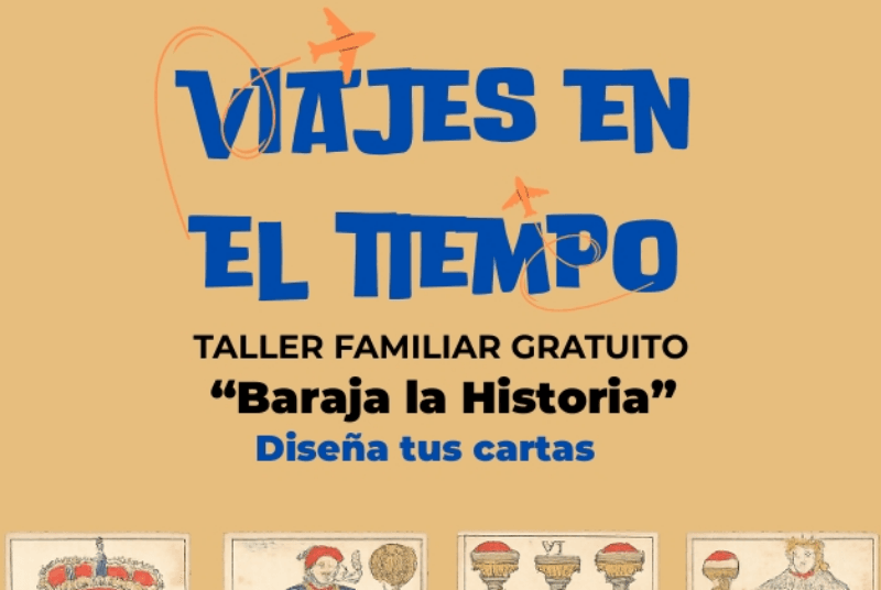Viajes en el tiempo. Baraja la historia