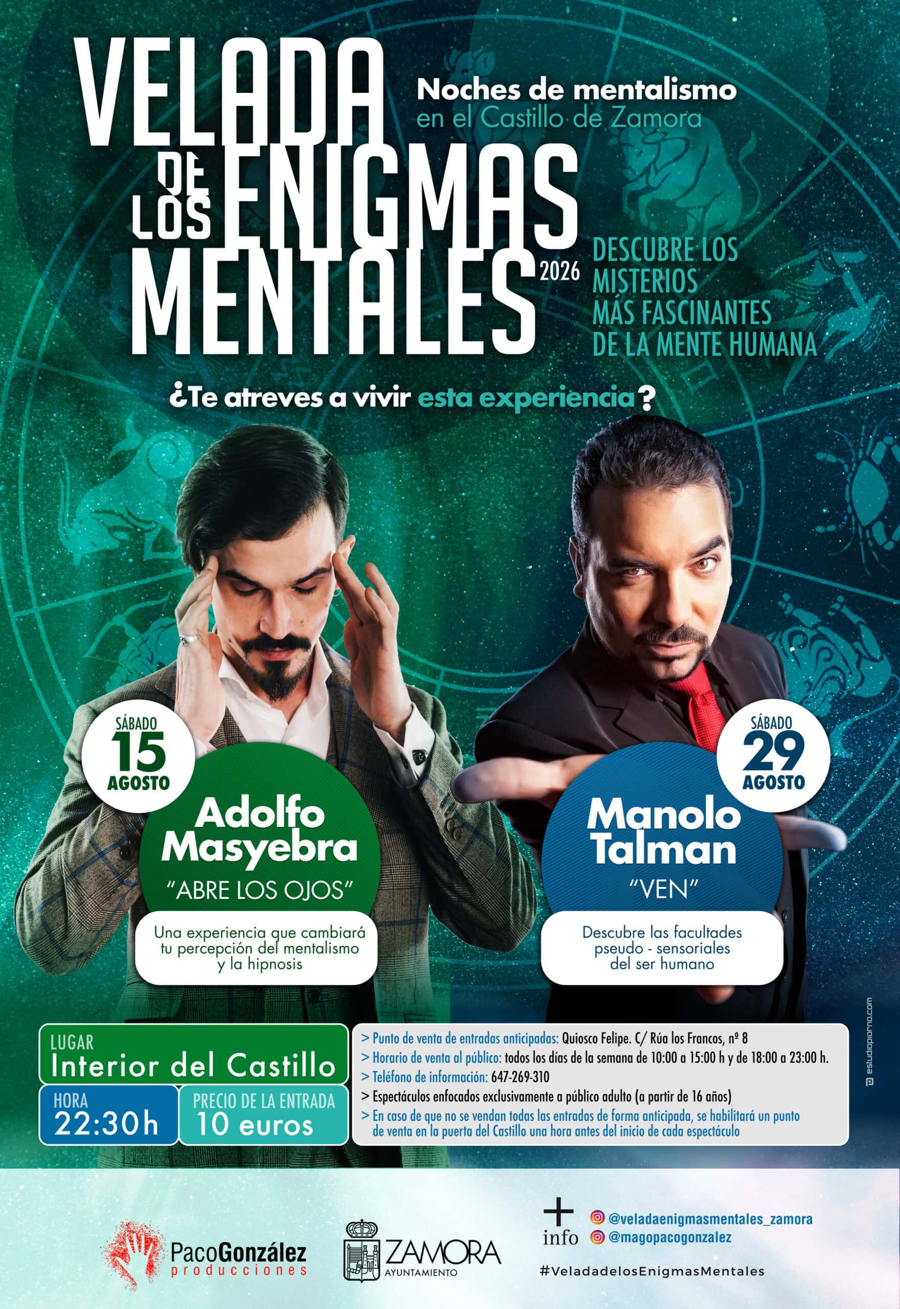 Velada de los Enigmas Mentales: Manolo Talman