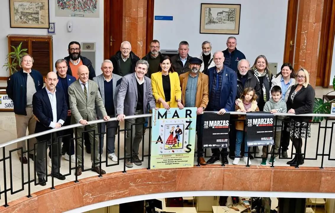 Canto de las Marzas con el Coro Ronda Altamira