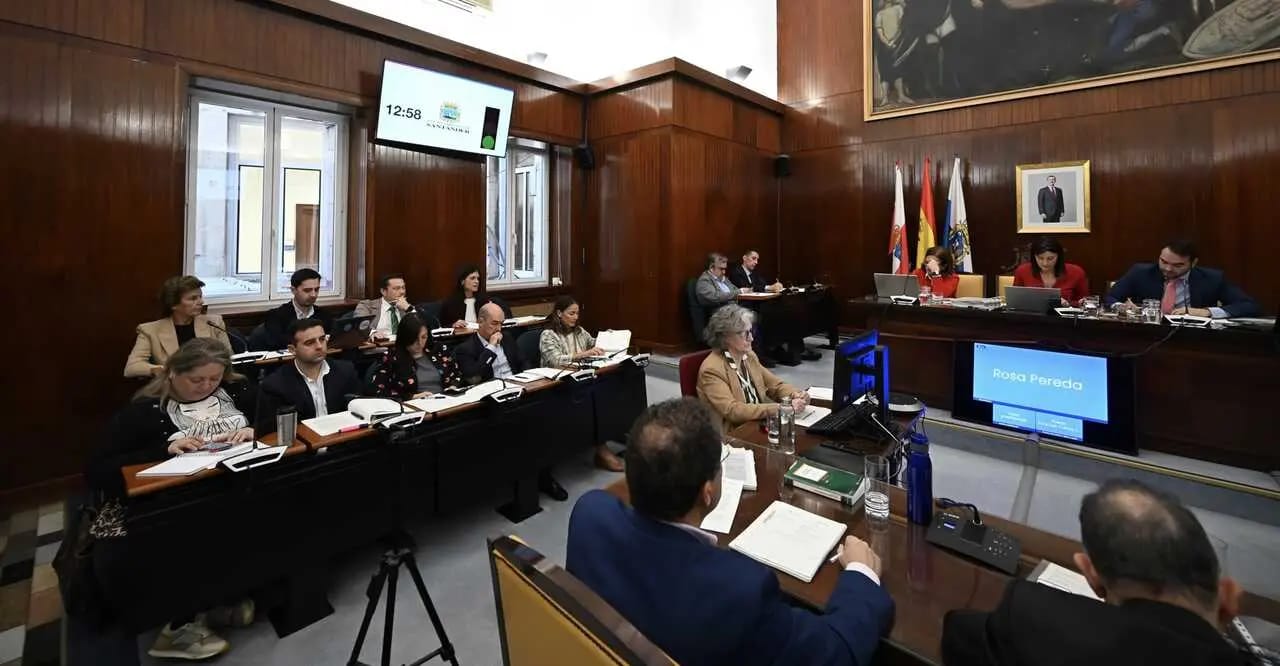 Pleno del Ayuntamiento de Santander
