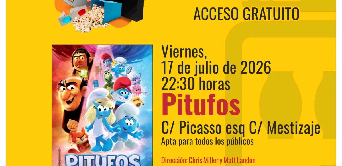 Un verano de cine - Los Pitufos