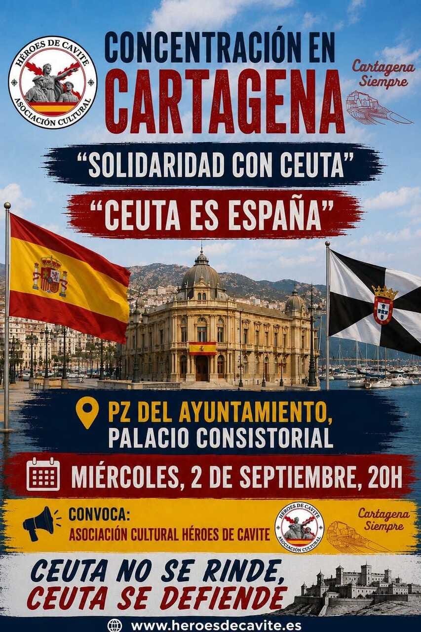Concentración de apoyo a Ceuta