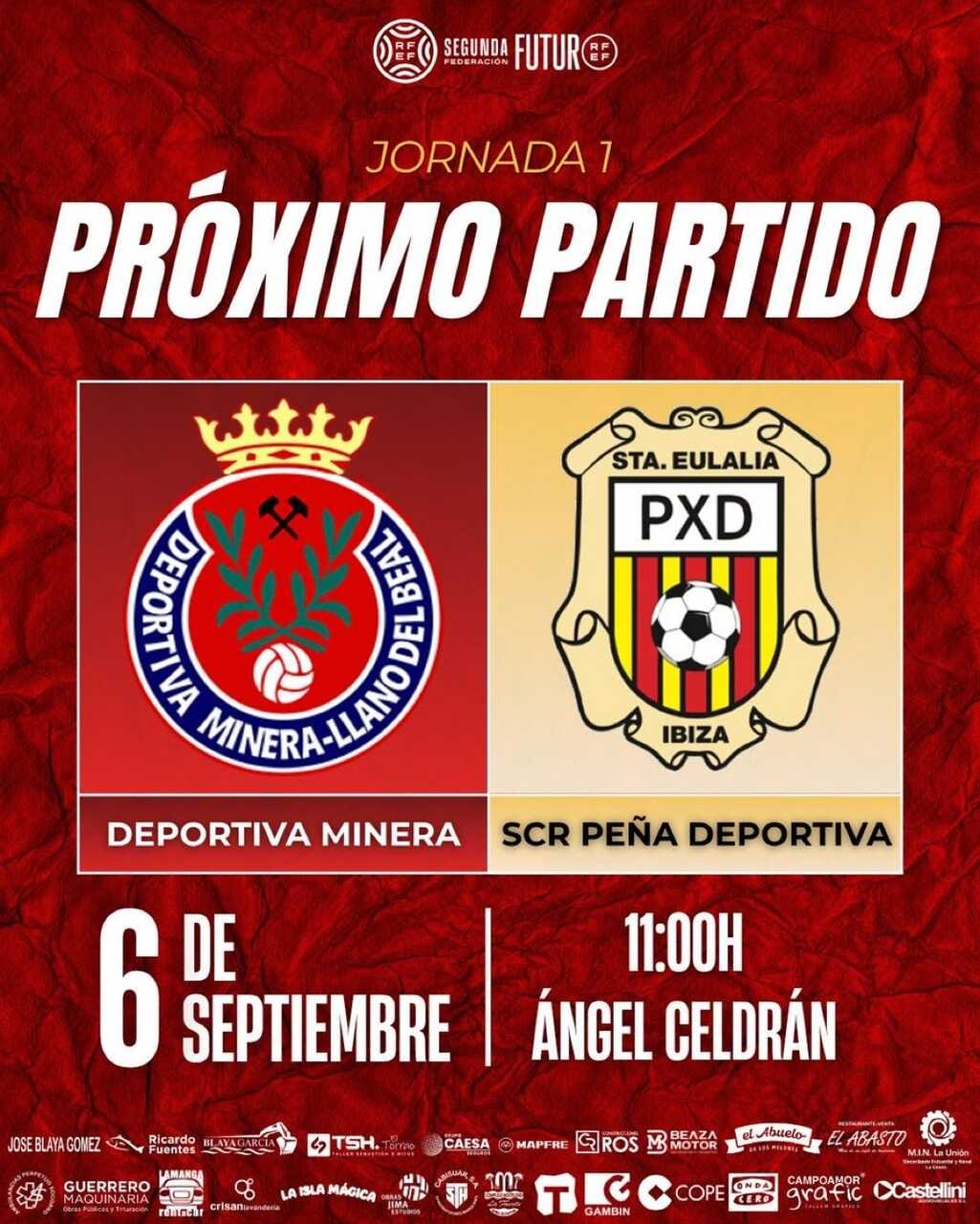 Deportiva Minera vs Peña Deportiva Santa Eulalia de Ibiza