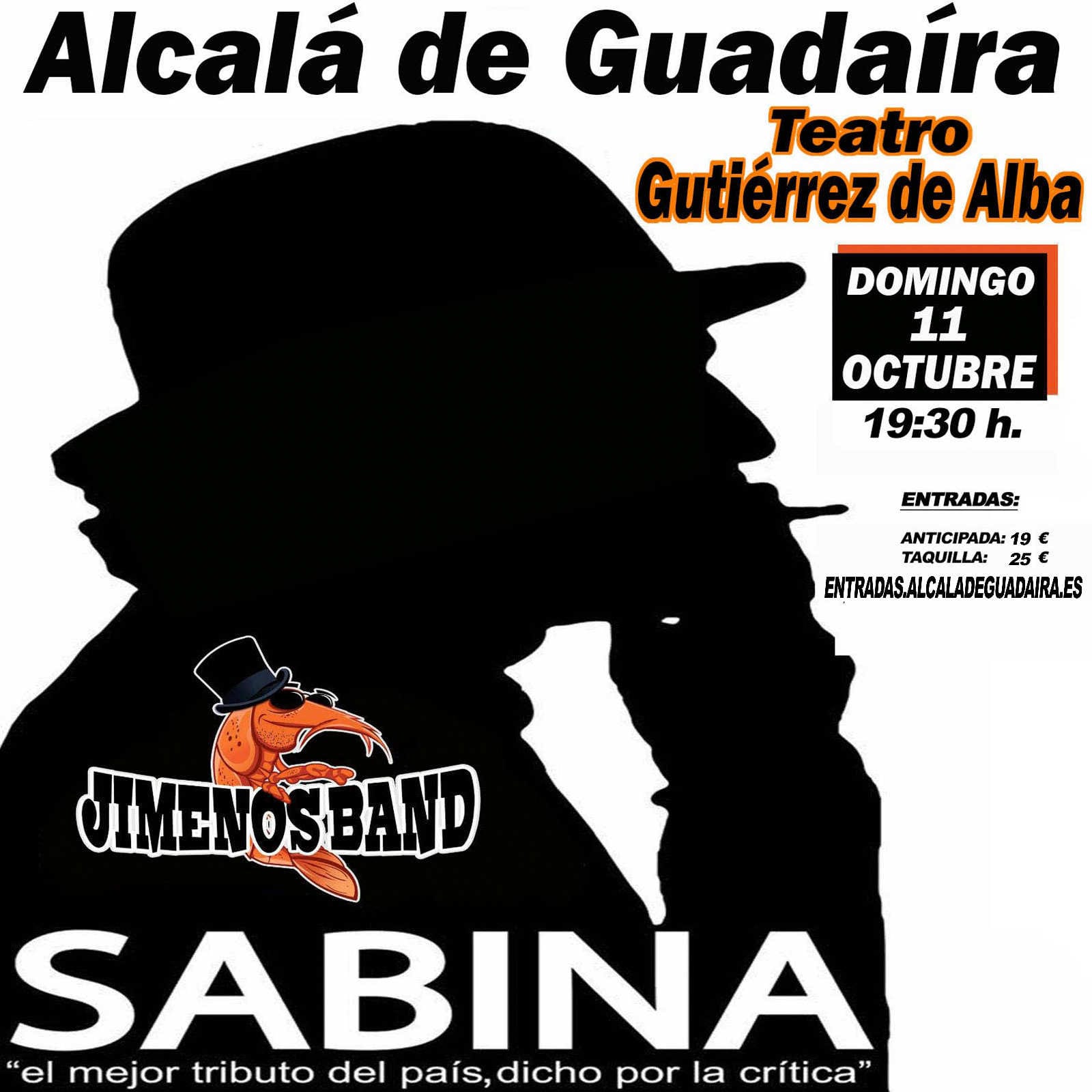 El mejor tributo a Joaquín Sabina de Jimenos Band