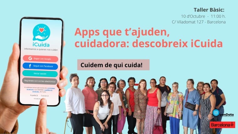 Taller bàsic d'eines digitals per a treballadores de la llar i les cures