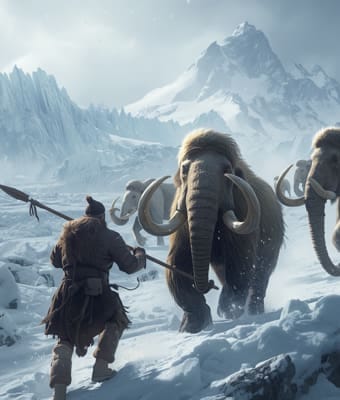 Cómo nuestros ancestros cazaban y fueron cazados en la Época Glacial