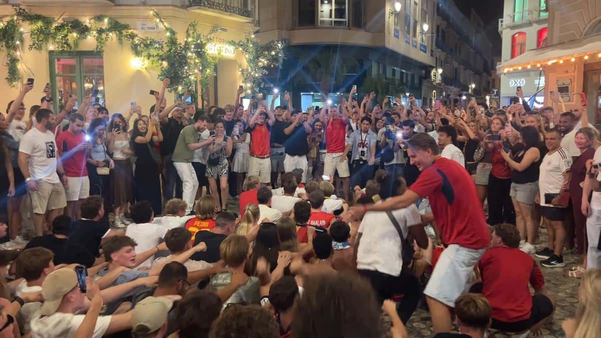 Final del Mundial de fútbol: España en acción
