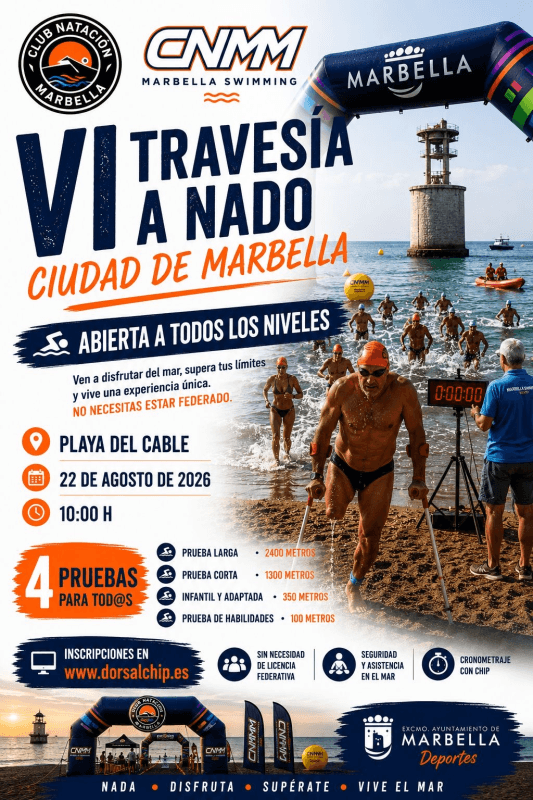 VI Travesía a Nado Ciudad de Marbella