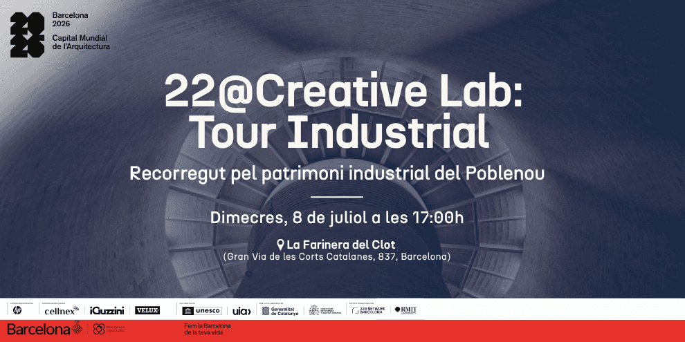 22@Creative Lab | Tour Industrial: Recorregut pel patrimoni industrial del Poblenou