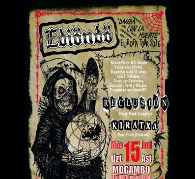 Concierto de Reclusión + Kikatxa