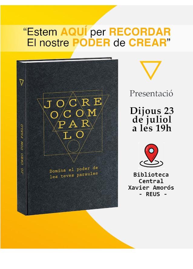 Presentació de llibre: Jo Creo Com Parlo