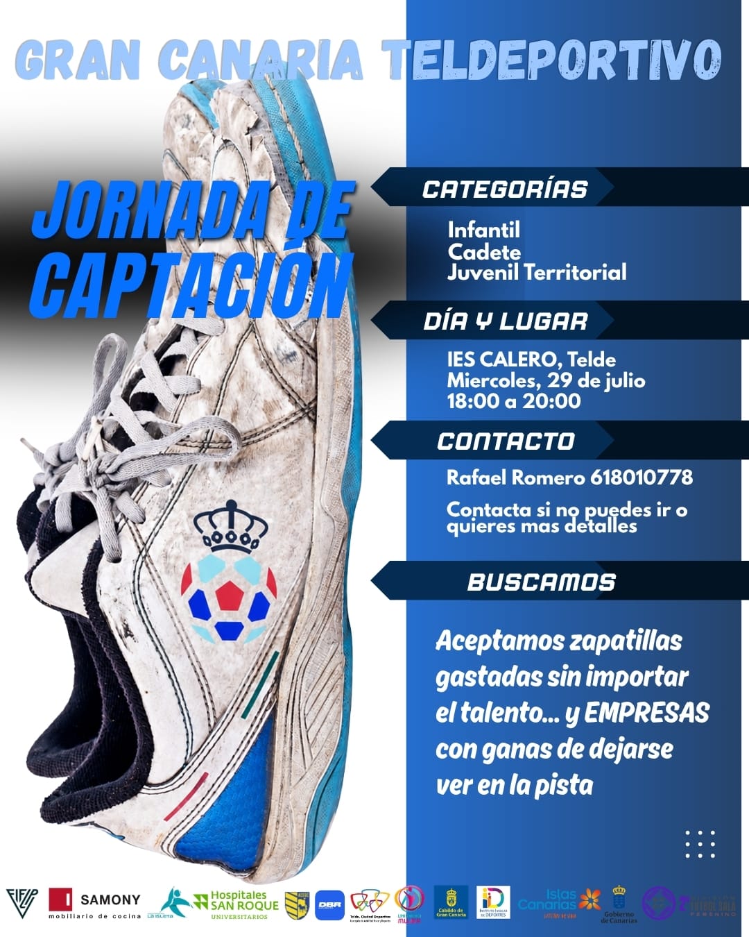 Jornada de captación de fútbol sala - Nuestra base nos hace equipo