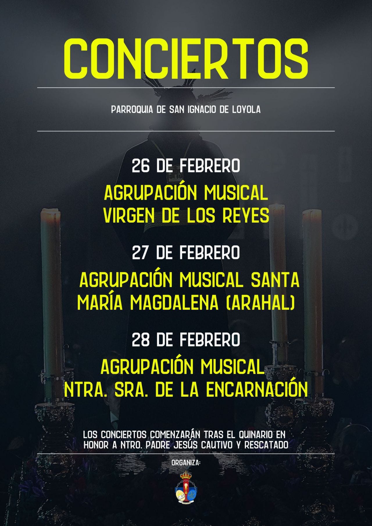 Concierto de Virgen de los Reyes en San Pablo