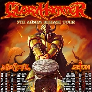 Gloryhammer con Majestica y Arion