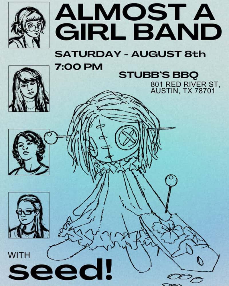 Almost A Girl Band w/ seed!