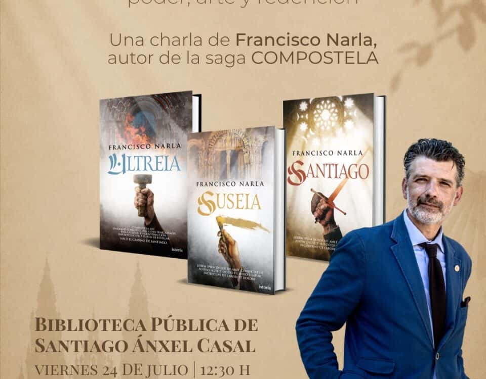 Charla con Francisco Narla sobre su novela 'Santiago'