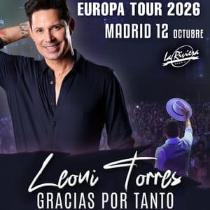 Leoni Torres - Tour Europa 2026 - Gracias Por Tanto